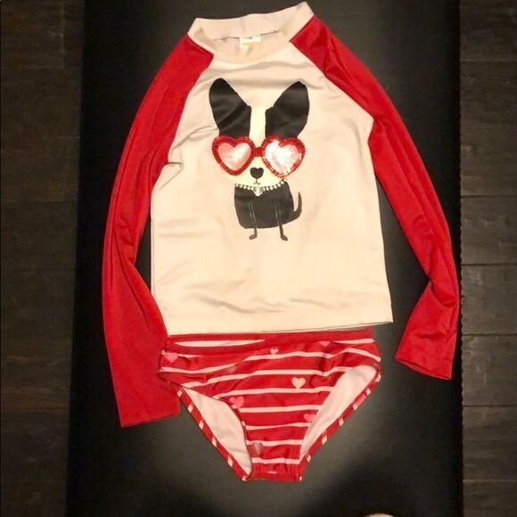 Girls bikini set size 5/6 - Picture 1 of 9
